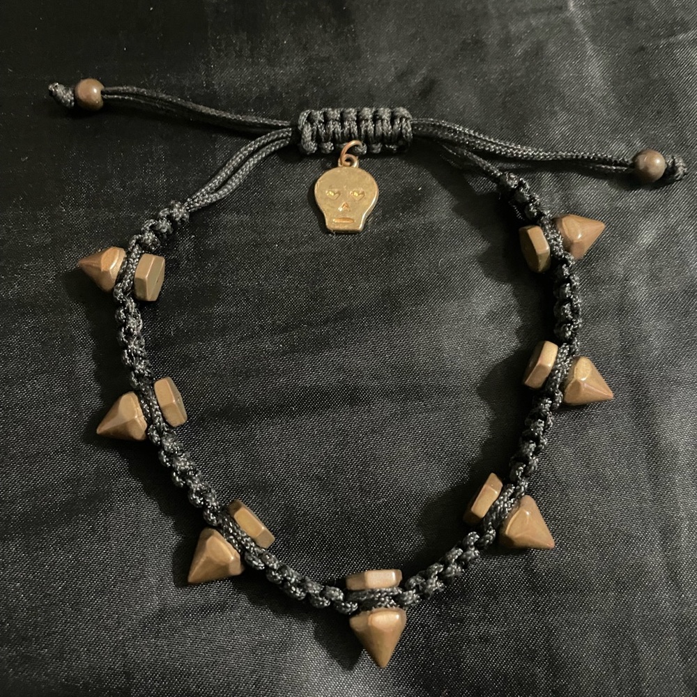 Black bracelet with bronze spikes— 2 for $8 or 3 for $10